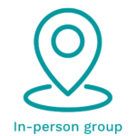 image of location pin for in person groups